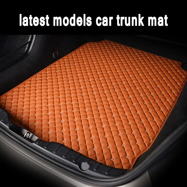 Автомобильные коврики багажника для Chevrolet AVEO Cruze Captiva Camaro TRAX Epica кавалер - Название цвета: brown
