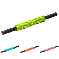 9 wheel muscle roller stick relieving muscle soreness body massage roller body massager cramping massage muscle roller stick