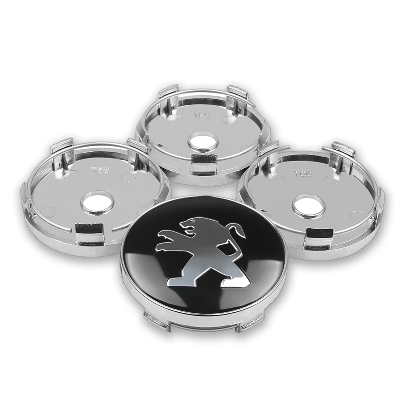 4 шт. 60 мм аксессуары для стайлинга автомобиля товары обода колеса Центральная