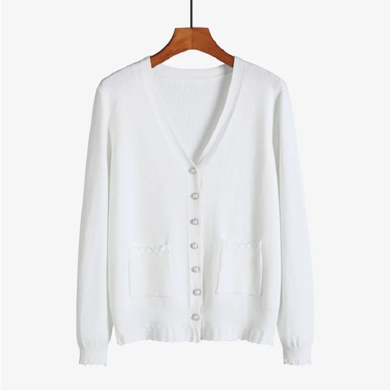 

2019 New Autumn winter women sweaters and Cardigan long sleeve casual Pure Color sweater slim solid knitted Cardigan Sweater