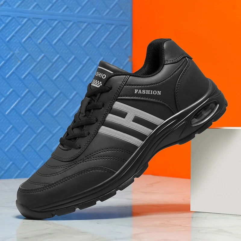 

Белые мужские кроссовки 2021, мужские кроссовки с низким верхом, на шнуровке, удобная спортивная обувь на платформе, высокие модные кроссовки ...