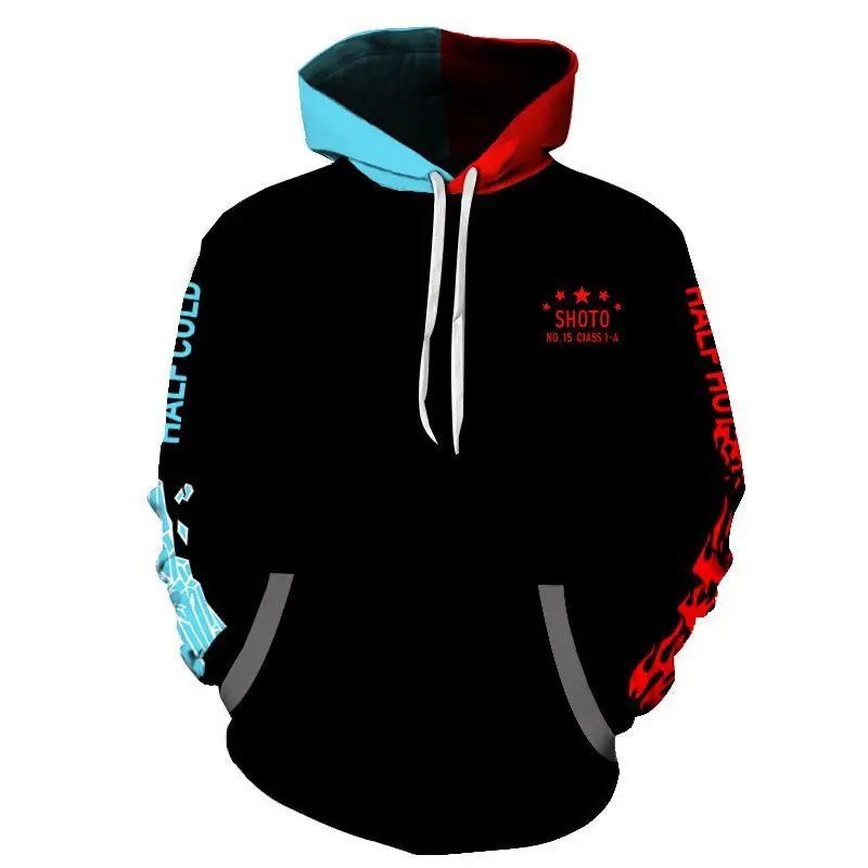 Костюм для косплея аниме Моя геройская Академия толстовки с капюшоном свитшоты