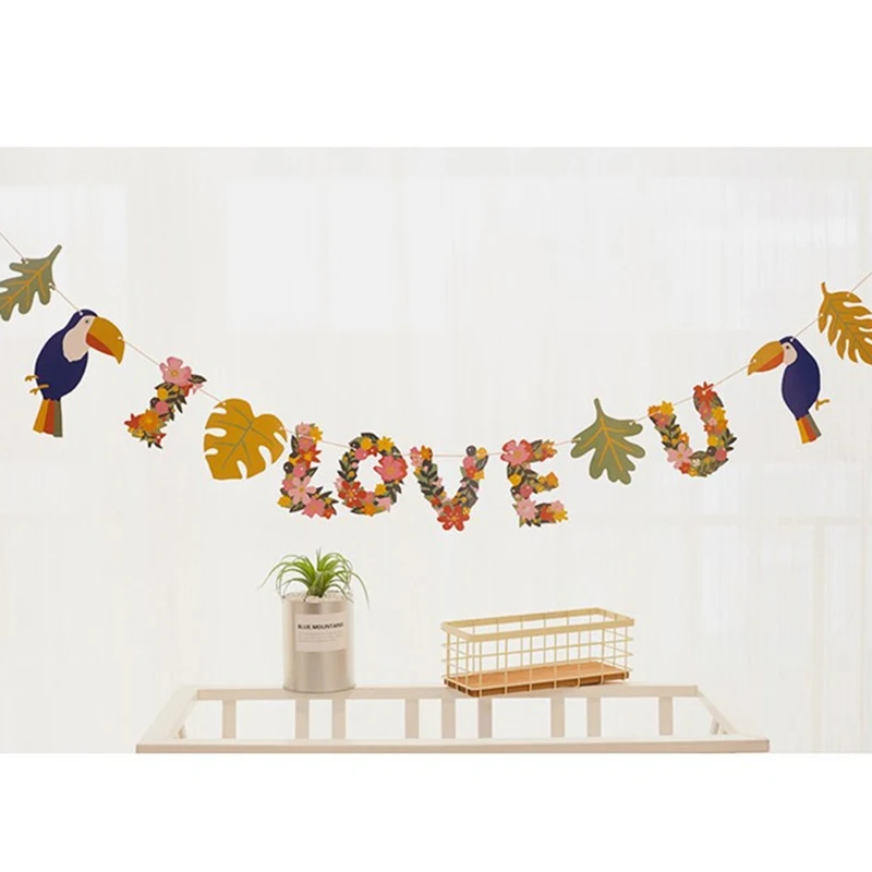 Баннер с изображением животных для вечеринки в честь Дня Рождения малышей детей