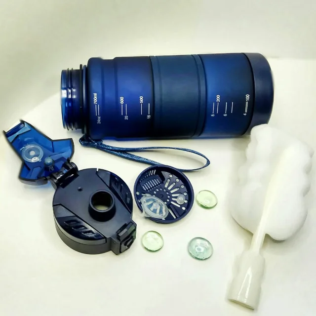 Рождественский подарок Спортивная бутылка для воды Zorri портативная пластиковая