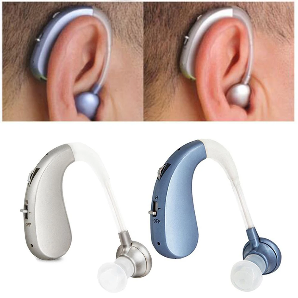 Беспроводной слуховой аппарат USB Перезаряжаемый усилитель слуха цифровой чип