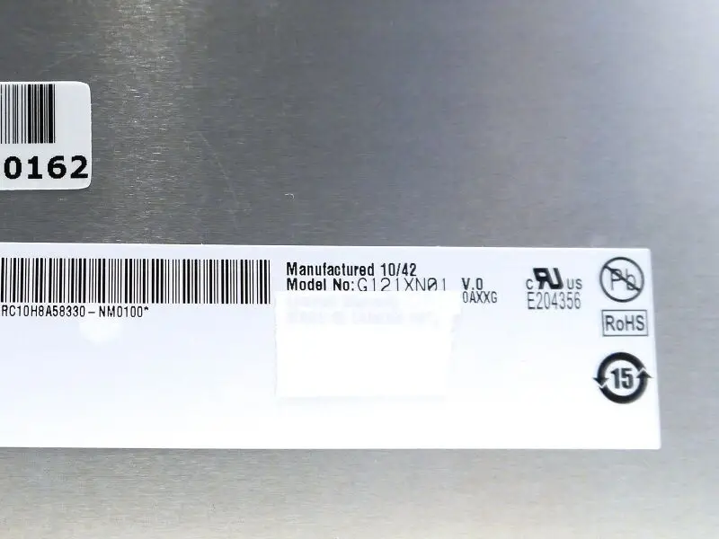 

100% Original A+ Grade G121XN01 V.0 G121XN01 V0 12.1" inch LCD Display Screen Panel for Industrial Equipment