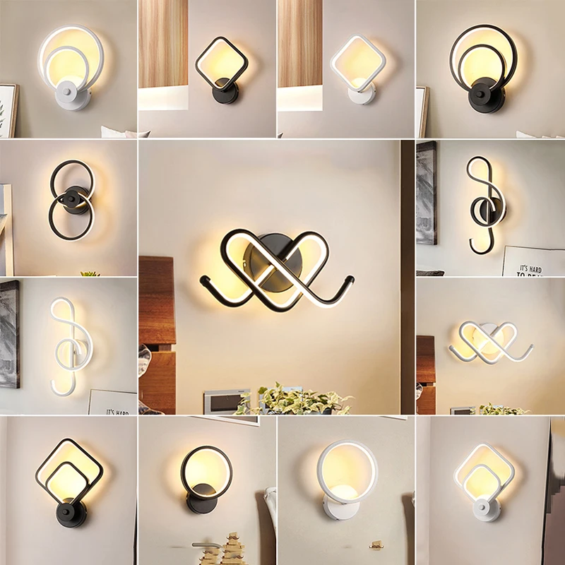 

Creative LED Wall Lamp for Bedroom Aisle Indoor 12w 14w 16w 25w LED Wall Lighting for Living Room Wall Sconce Bedroom Lamp