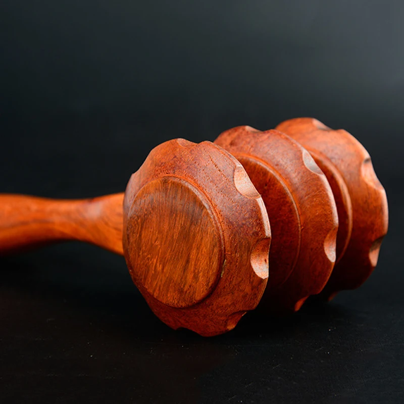 Тонкий массажный ролик для ног вьетнамская деревянная Массажная палка спины