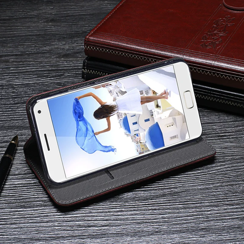 ITien Высокое качество Ретро кожаный защитный чехол для Lenovo ZUK Z2 Pro TPU силиконовый Etui