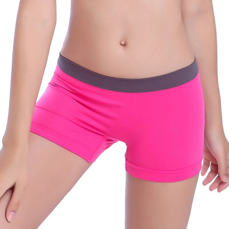 

Women High Waist Sports Short Workout Running Fitness Leggings Female Yoga Shorts Gym Yoga Leggings With Side Pocket