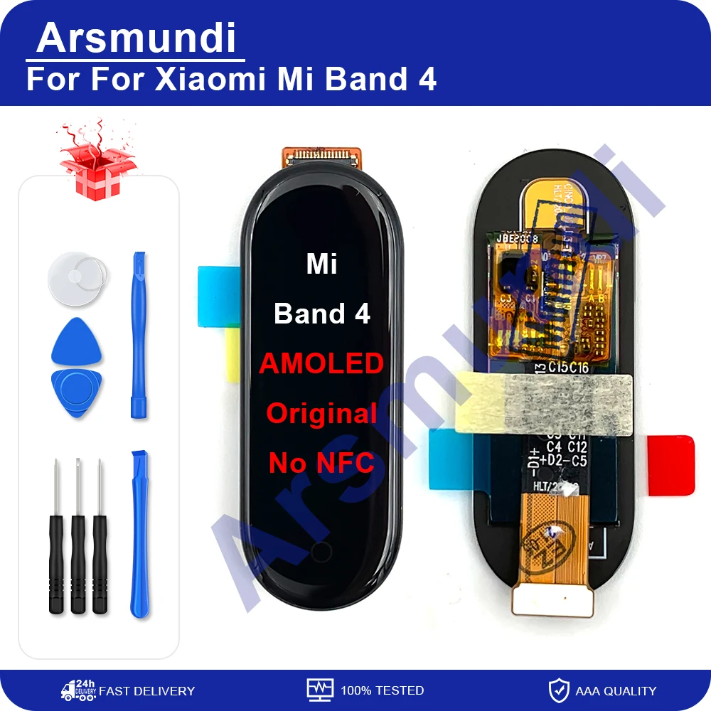 Дисплей с тачскрином AMOLED для Xiaomi Mi Band 4 5 0 дюйма | Мобильные телефоны и аксессуары