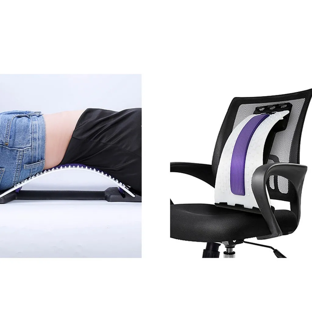

Fitness Back Stretcher Magic Waist Muscle Stretcher Acupuncture Lumbar Support Spine Massager Relaxation Chiropractic Support