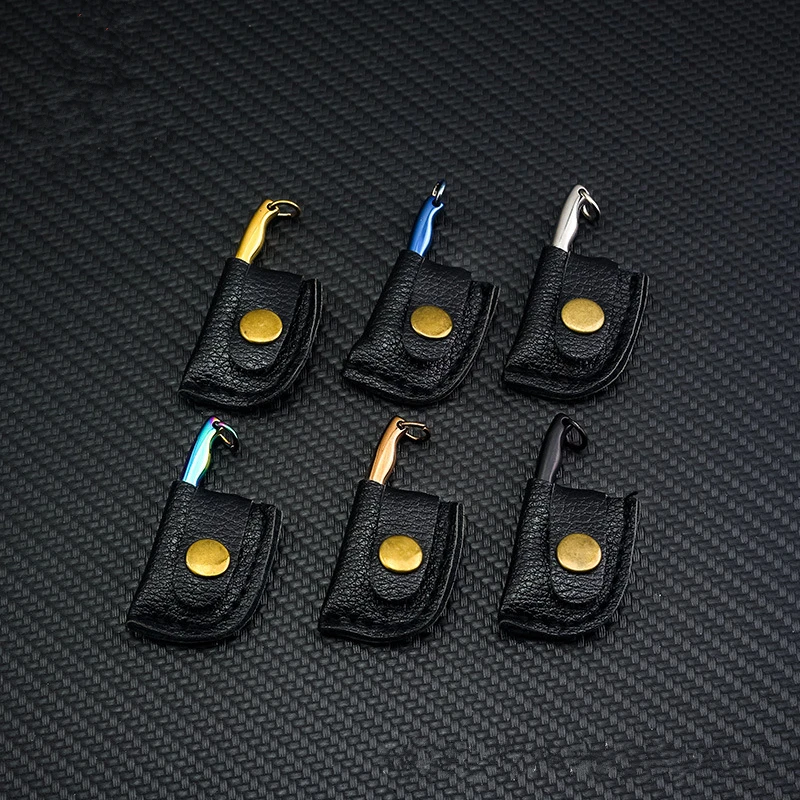 EDC карманный складной нож портативное кольцо для ключей кемпинга мини