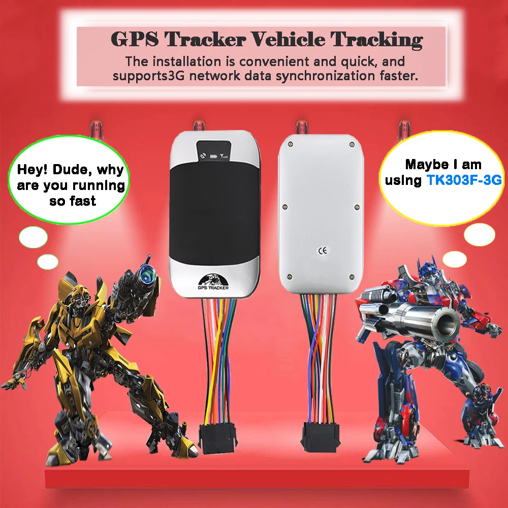 TK303F 3G автомобильный gps трекер поворотные точки обновление автоматически