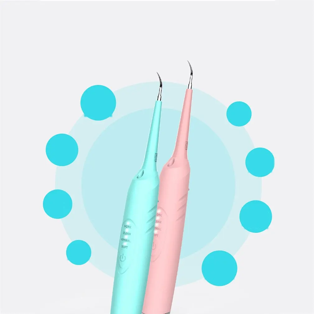 Электрический Очиститель зубов устройство для удаления зубной чумы скребок