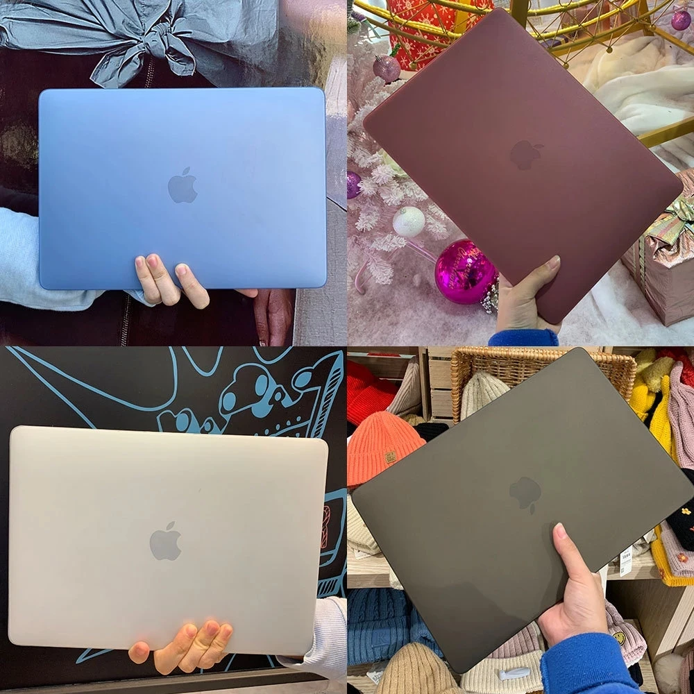 Чехол для MacBook M1 A2338 Pro 13 2020 дюйма Touch ID Air A2337 Funda 16 11 12 15 аксессуары ноутбуков |
