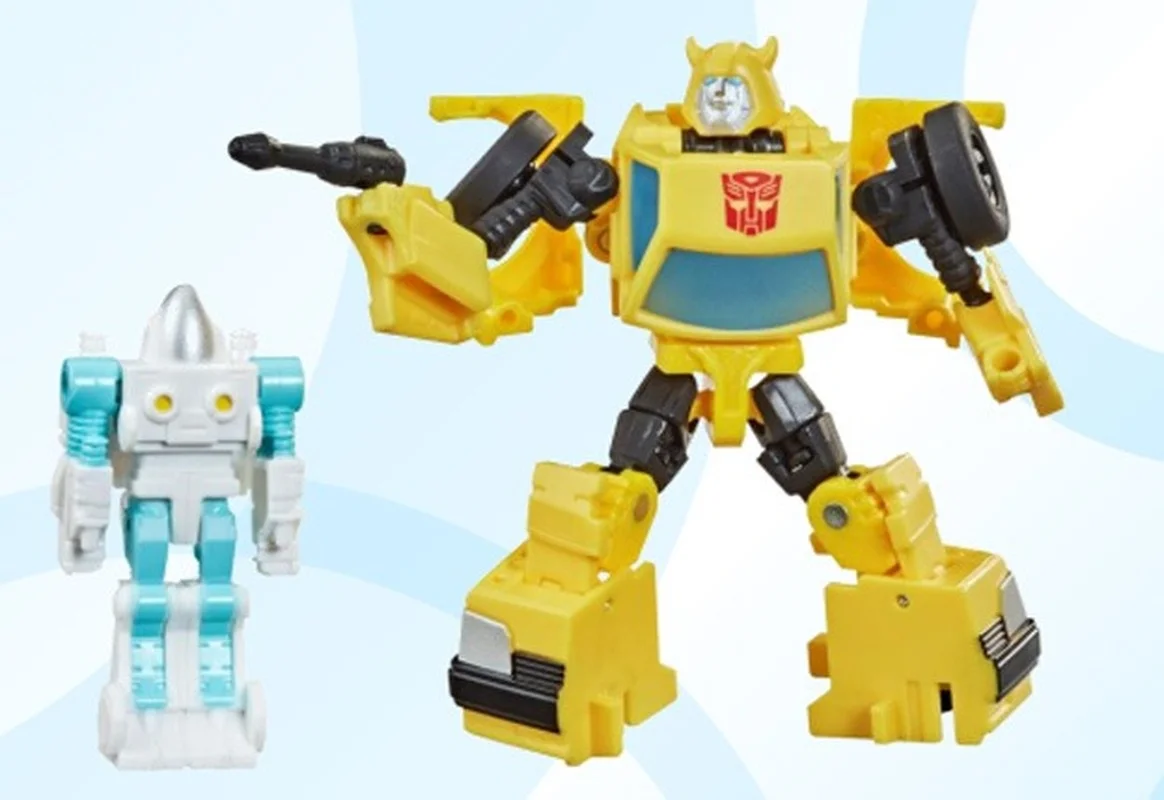 

8CM Hasbro Transformers Toys Starscream Bumblebee Megatron Cybertron Kingdom ABS Actie Toy Figures Transformator Robot Gift