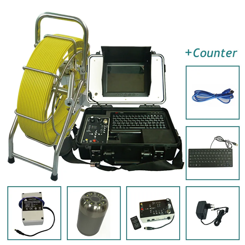 Видеокамера для канализационной трубы камера скважин и самонивелирующаяся