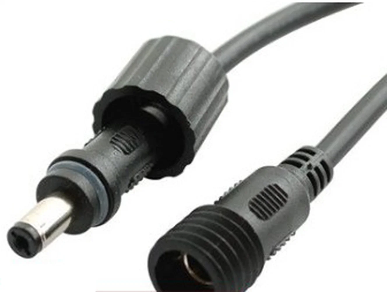 

(5-pack) Waterproof DC Power Male Female Pair Barrel Jack & Plug Adapter 5X