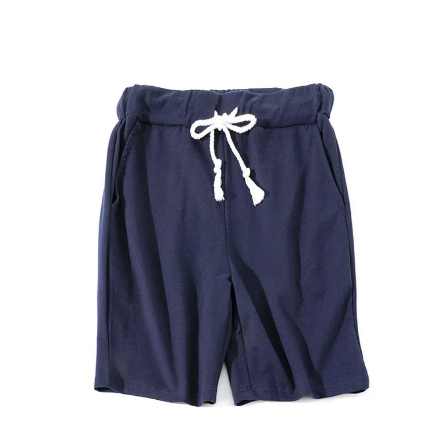 

ZNG 2020 summer shorts men breathable Embroidery 100% cotton Retro beach short male Free Shipping