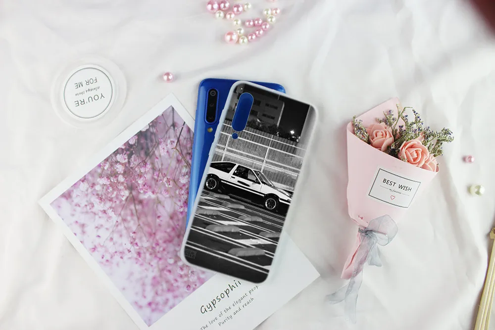 Мягкий чехол для телефона Xiaomi Mi 11 Pro Ultra 10 9 8 SE 6X 5X A3 A1 A2 LITE cc9 cc9e INITIAL D AE86 | Мобильные