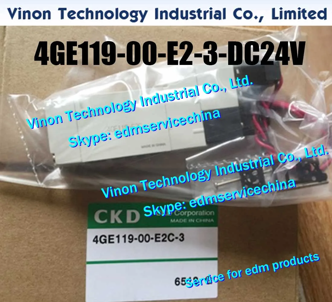 

Электромагнитный клапан edm 4GE119-00-E2-3-DC24V для электромагнитных станков серии Sodic k