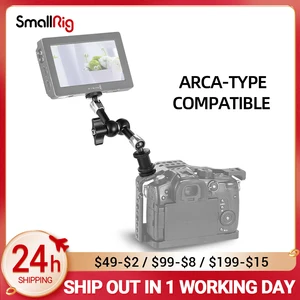 Регулируемый фрикционный шарнирный магический рычаг SmallRig длиной 711 дюймов с креплением холодного башмака и стандартным резьбовым адаптером 14 