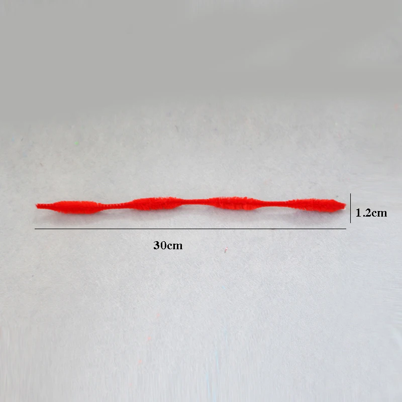 Разноцветные стебли из синели для чистки корней волнистых волос детей/Детский DIY