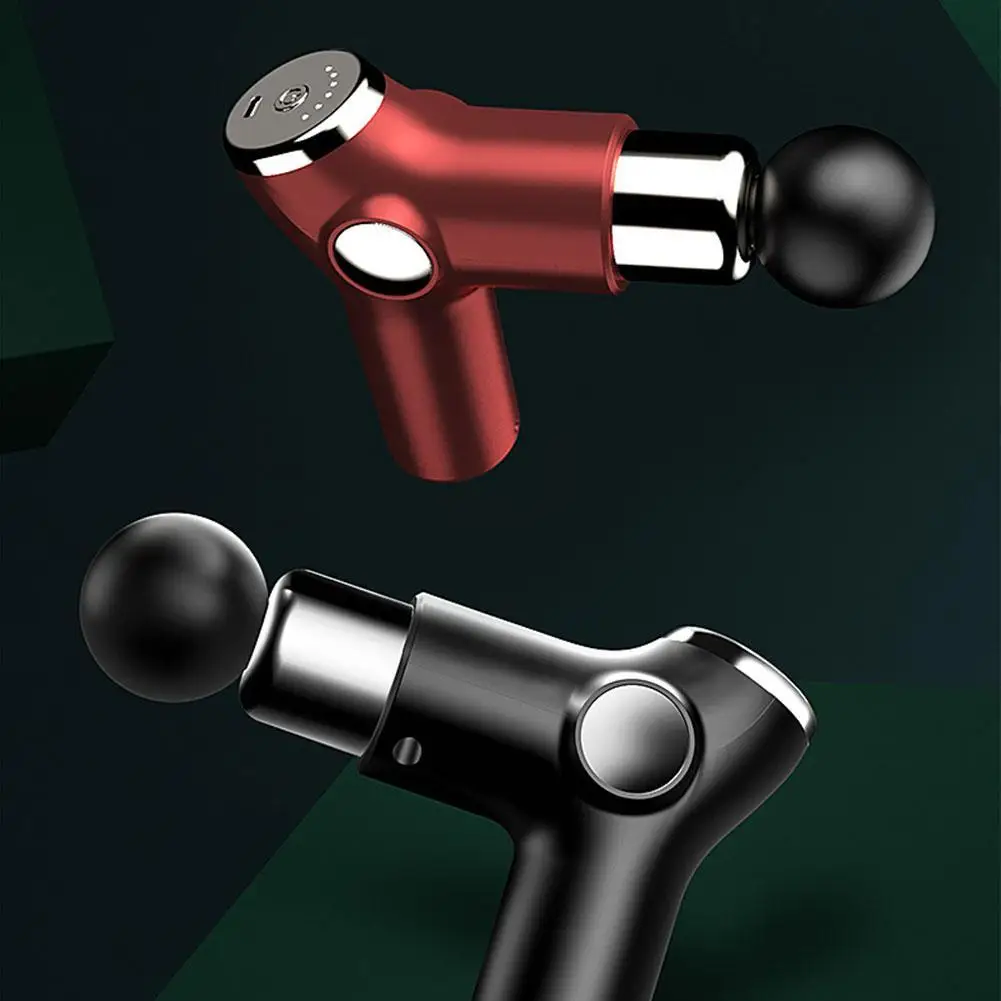 

Portable Fascia Gun Body Muscle Meridian Relaxation Mini Health LCD Massager Sports Care Electric Fitness Guns Massage Appa E1E3