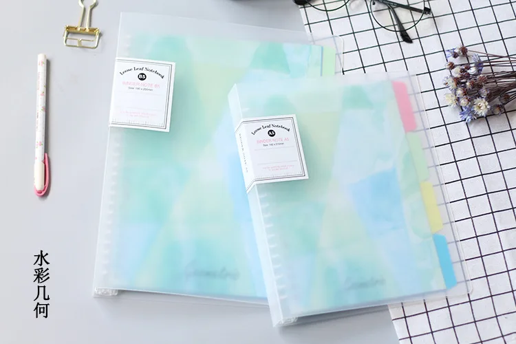 Белый Agenda cuadernos escolares para el colegio spiral a4 a6, школьный Переплетчик, книга для путешествий, милый ежедневник, Переплетчик для школы - Цвет: Белый
