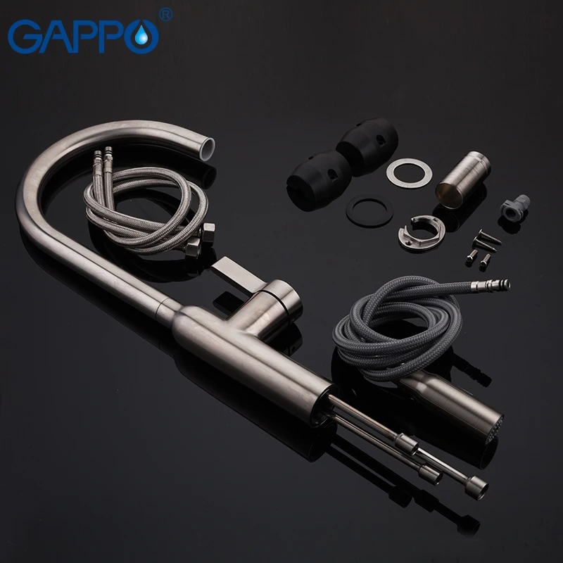 

kitchen faucets Stainless steel sink faucet sprayer pull out kitchen tap mixer kitchen water torneira cozinha