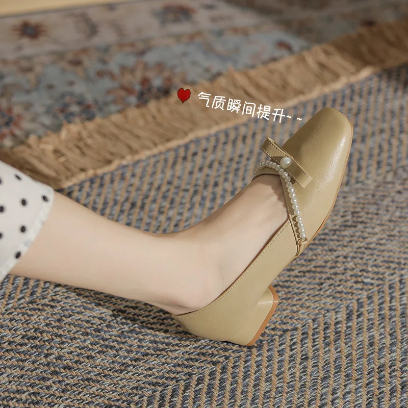 

Женские летние туфли с бантом, квадратным носком и бабочкой