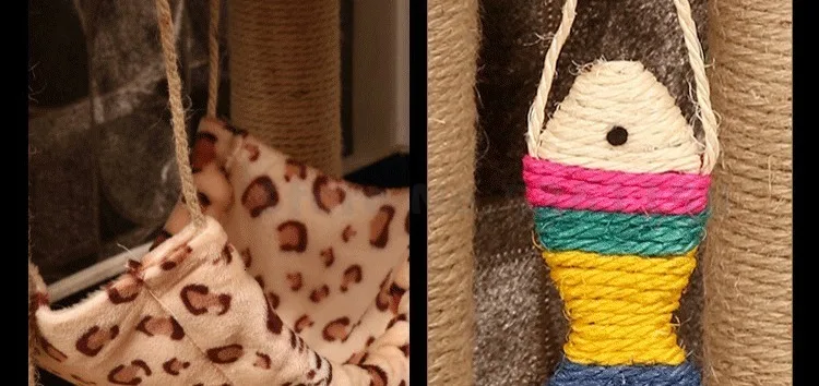 Сизаль кошка ползает из цельного дерева кошка захватывает колонну дерево дом кошка игрушка кошка захватывает платформа кошка гнездо полка для кошки кошка мебель четыре сезона