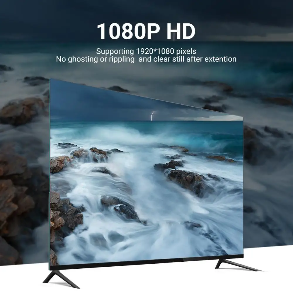 Удлинительный кабель Vention VGA 1080 позолоченный удлинитель с разъемом Мама мама для