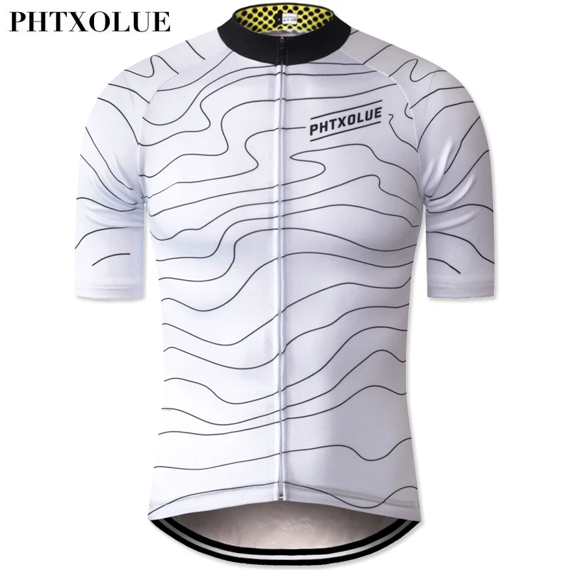 Быстросохнущая велосипедная Джерси PHTXOLUE летняя мужская одежда для горного