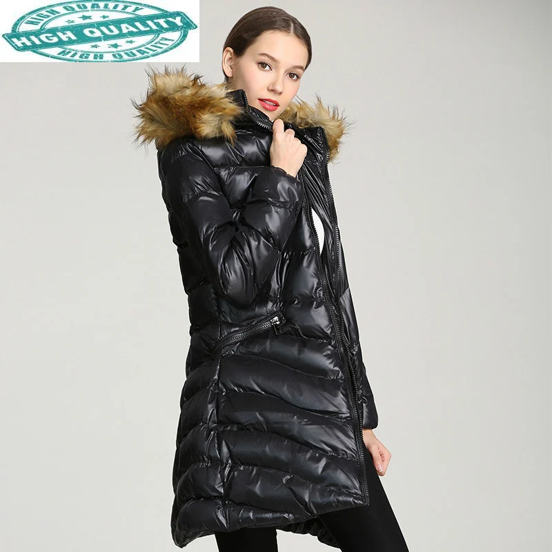 Jacket Winter Women Parka Hooded Puffer Female Jacket Korean Ladies Coats Winter Woman Coats Parkas YYN6632 KJ2610