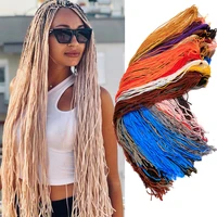 zizi braids crochet hair box braids synthetic hair extensions russia popular 28%e2%80%9d braiding hair blonde senegalse twist 28 strands