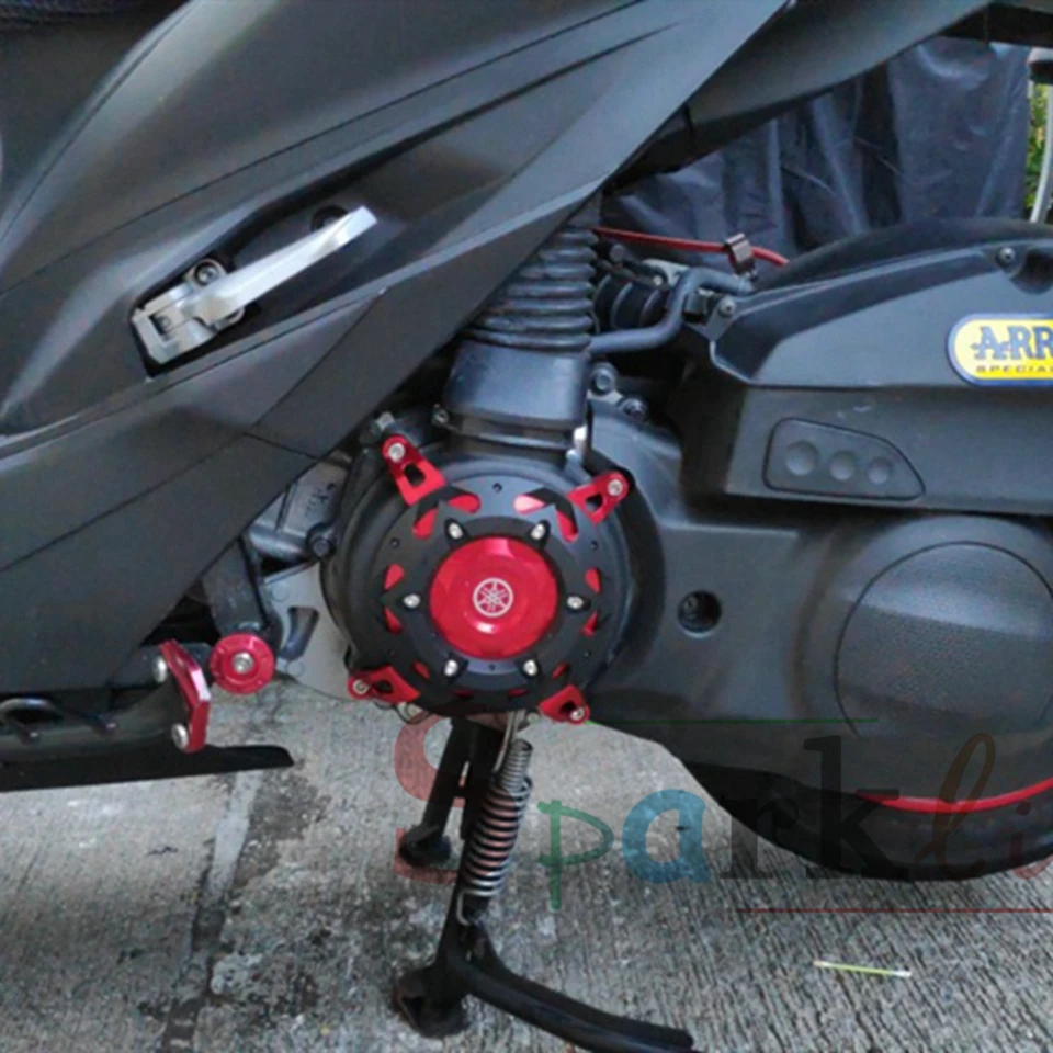 Modified Motorcycle/Scooter Engine Protection Cover Clutch Protect Block for Yamaha SMAX155 Force155 Tricity155 NMAX155 NVX155 | Автомобили