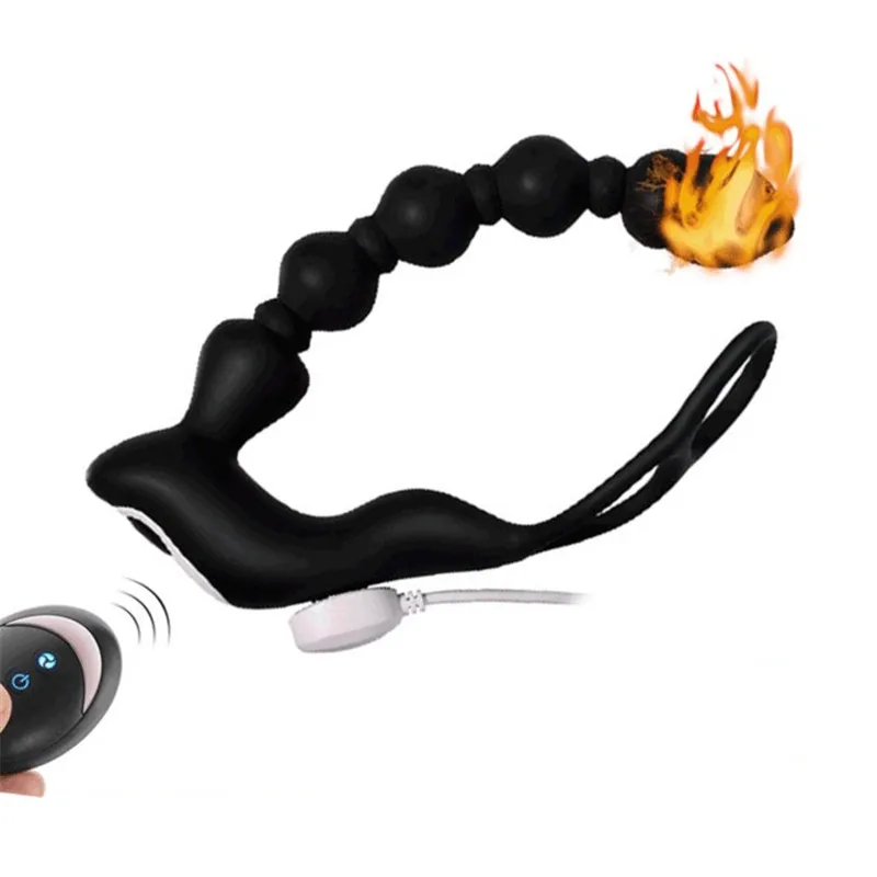 Массажер простаты Анальная пробка силиконовая анальный мастурбатор хвостовая