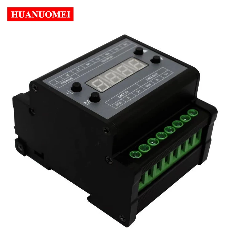 

Трехканальный светодиодный регулятор яркости DMX Triac, 330 Гц/60 Гц, макс. 220 Вт, В переменного тока, в, светодиодный контроллер высокого напряжения DMX