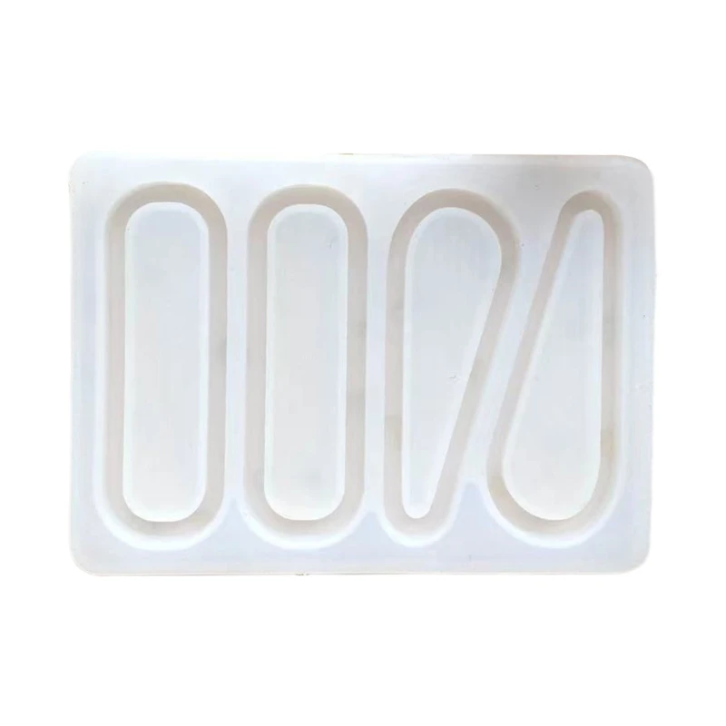 

Quicksand Hairpin Epoxy Resin Mold DIY Crafts Hair Clip Barrette Silicone Mould