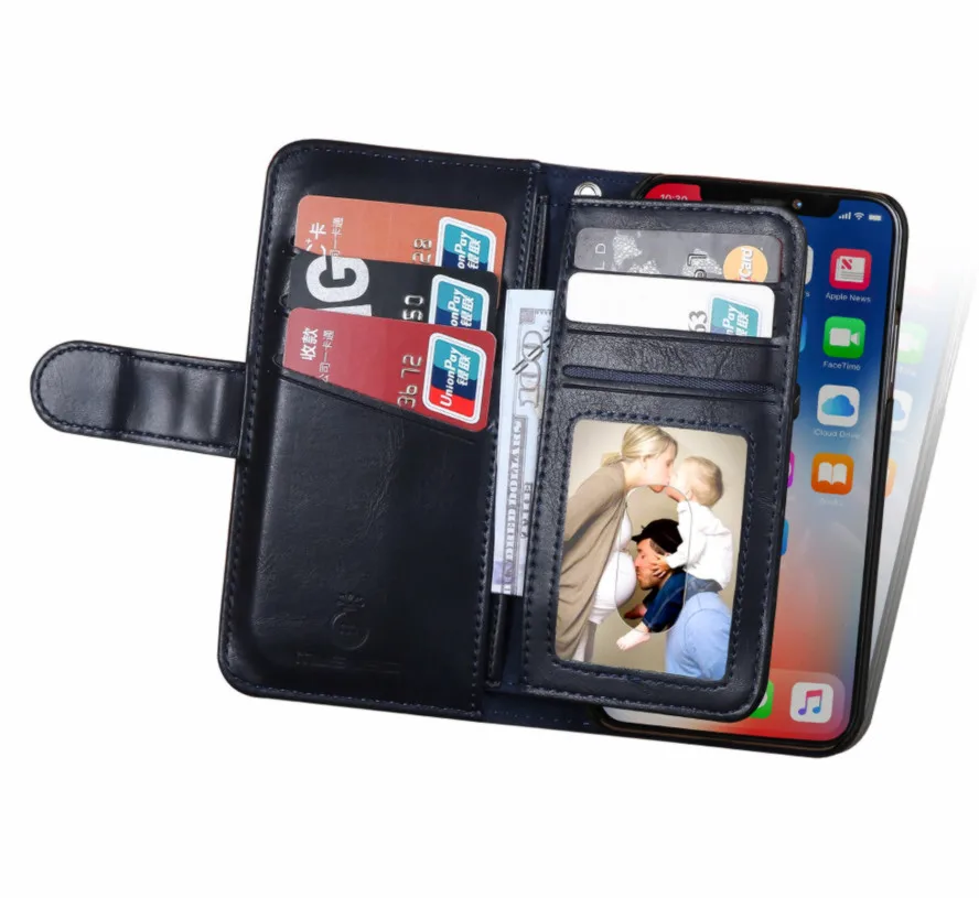 Musubo чехол для iphone X, Роскошный кошелек, чехол s для iphone 8 Plus, 7, 6s Plus, кожаный чехол, 6 Plus, флип-чехол, капа, сумка для телефона, деловая