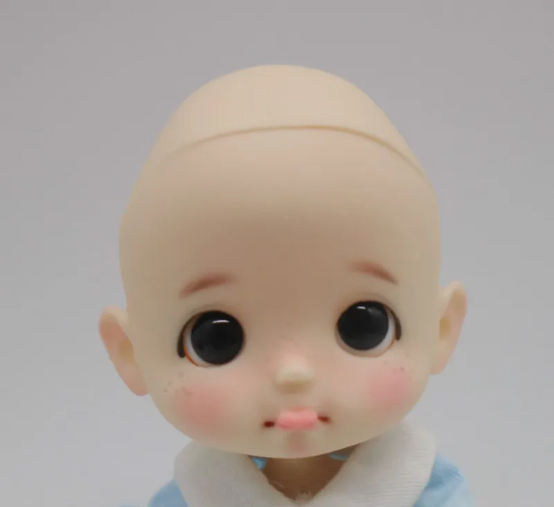 head with make up ANN OB11 кукла ручной работы на заказ 1/8 BJD куклы OB - Цвет: head with make up