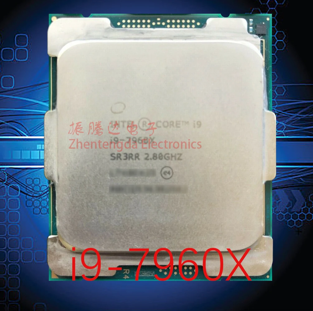 

Intel Core i9 7960X CPU 2.8GHz L3-22MB 16 Core 32 Threads LGA 2066 X-series i9-7960X CPU Processor