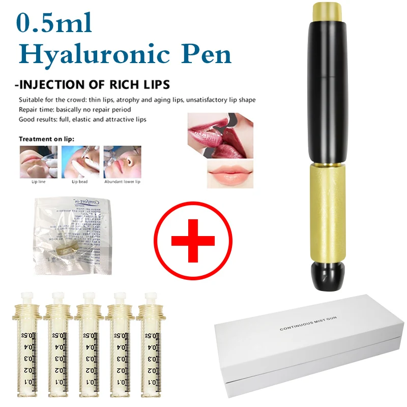 0 5 мл гиалуроновая ручка 3 скоростной пистолет для мезотерапии пульверизатор