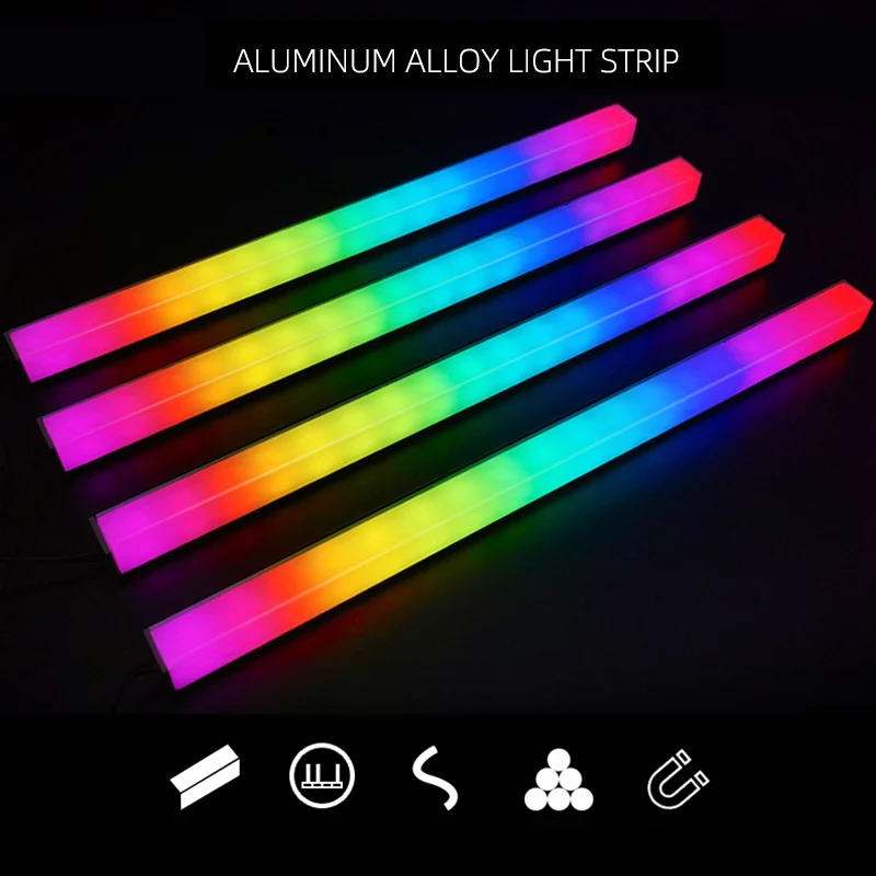 

RGB LED Strip ARGB Soft Light Cable 5V3Pin AURA Water Cooler Custom MOD Chassis Magnetic Lamp PC Decoration