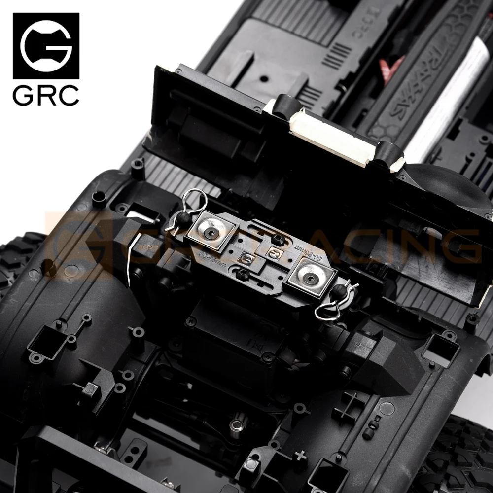 Ajrc-carcasa magn&eacute;tica ajustable para coche, columna de coche de escalada, im&aacute;n fuerte, Invisible, para Trx4 Scx10-3