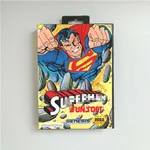 Supermaned-крышка США с розничной коробкой 16 бит MD игровая карта для Sega Megadrive Genesis
