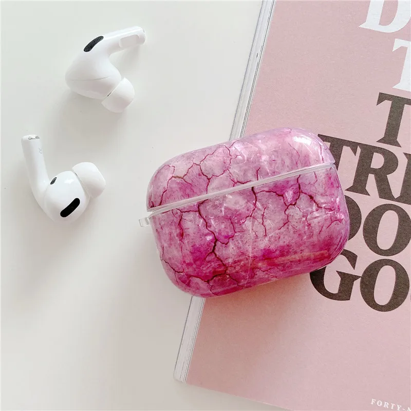 WY70-ForPro02 Забавный абстракционный узор для Airpods Pro чехол Роскошный прозрачный Bluetooth наушники защитный чехол для air pods 3/2 мягкий чехол - Цвет: WY70-ForPro02
