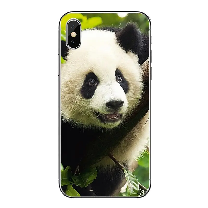 Мягкие прозрачные чехлы для samsung Galaxy A5 A6 A7 A8 A9 J4 J5 J7 J8 2017 2018 Plus Prime lovely Chinese Panda |